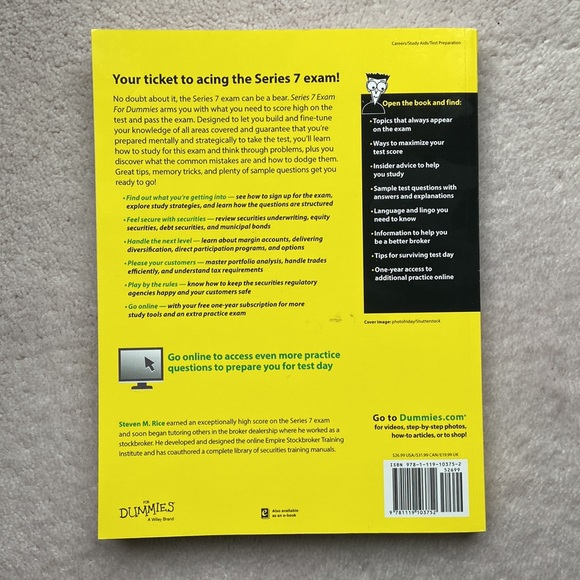 Series 7 Exam for Dummies. - Picture 2 of 2